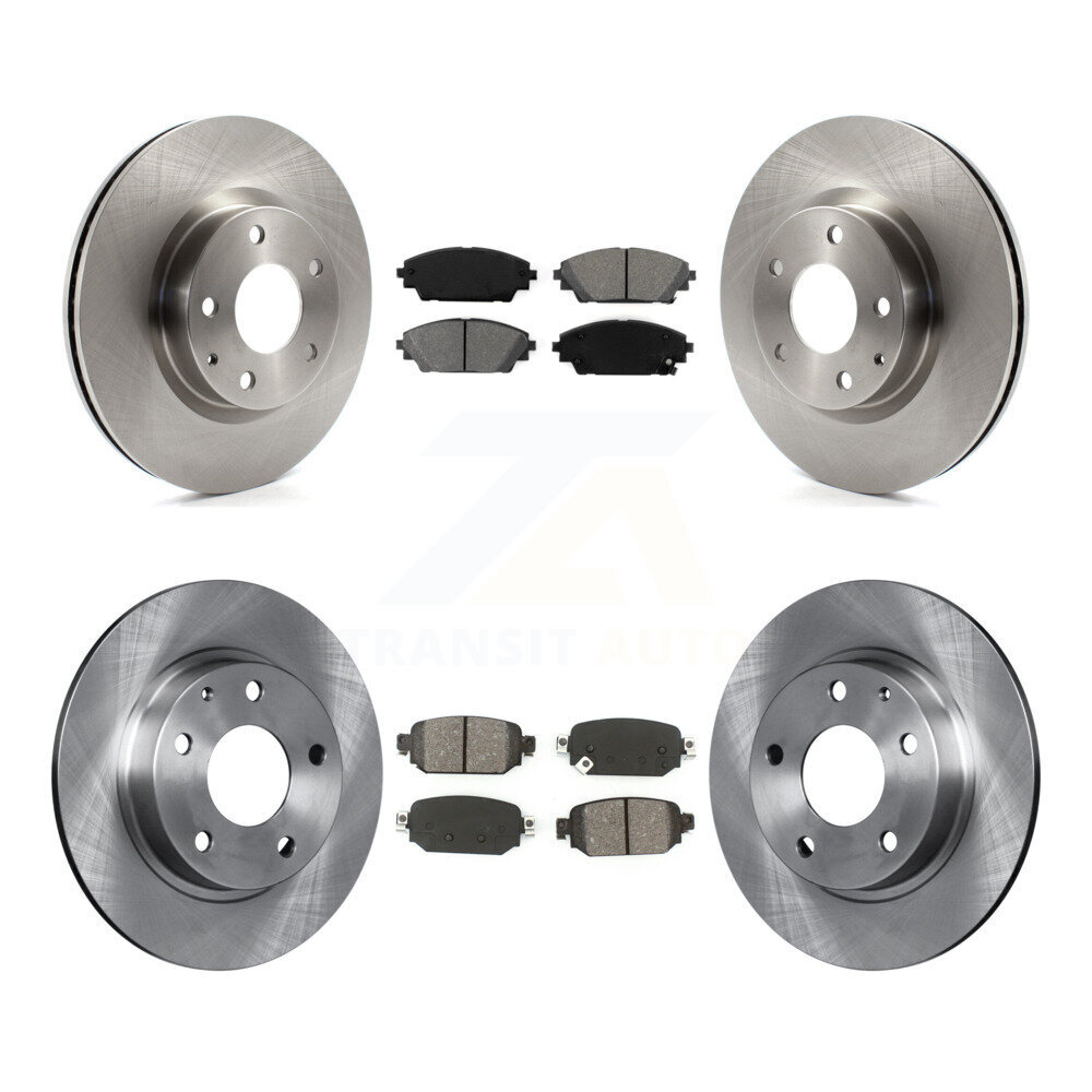 Transit Auto - K8S-102706 - Front and Rear Disc Brake Kits