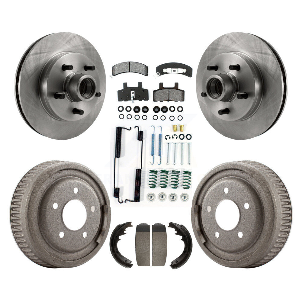 Transit Auto - K8S-102833 - Front and Rear Disc Brake Kits