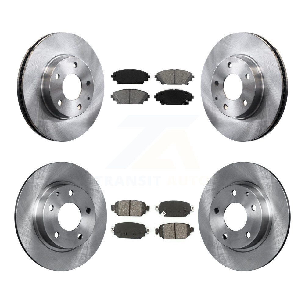 Transit Auto - K8S-103128 - Front and Rear Disc Brake Kits