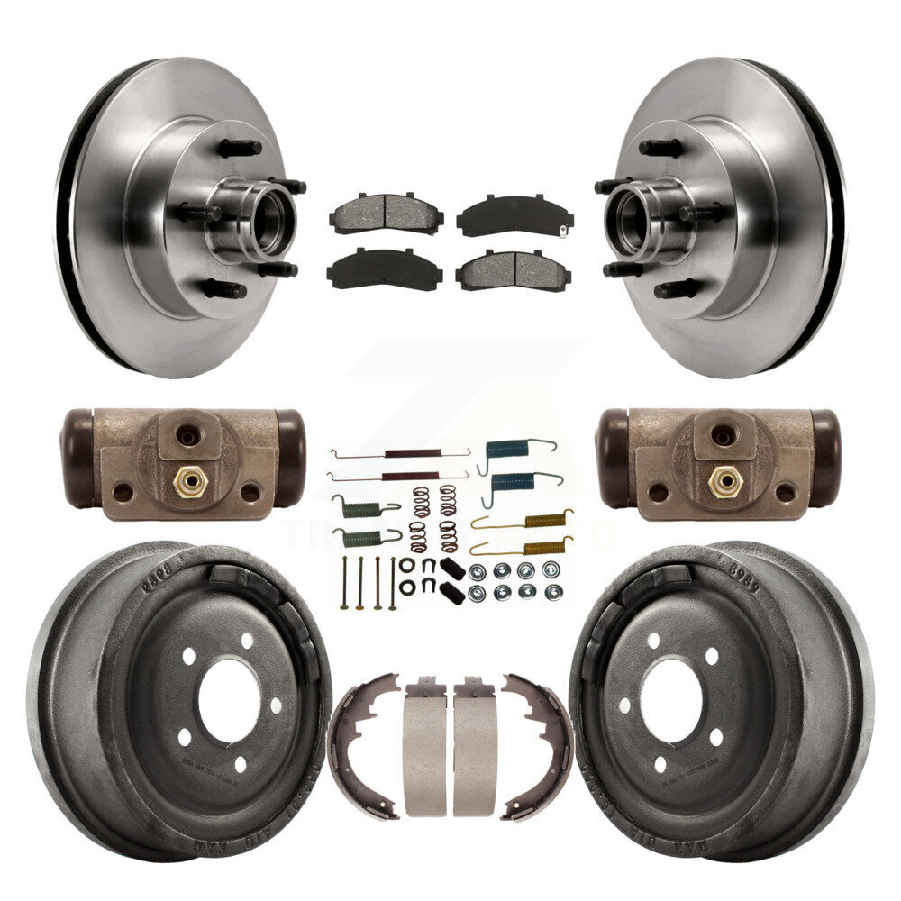 Transit Auto - K8S-103172 - Front and Rear Disc Brake Kits