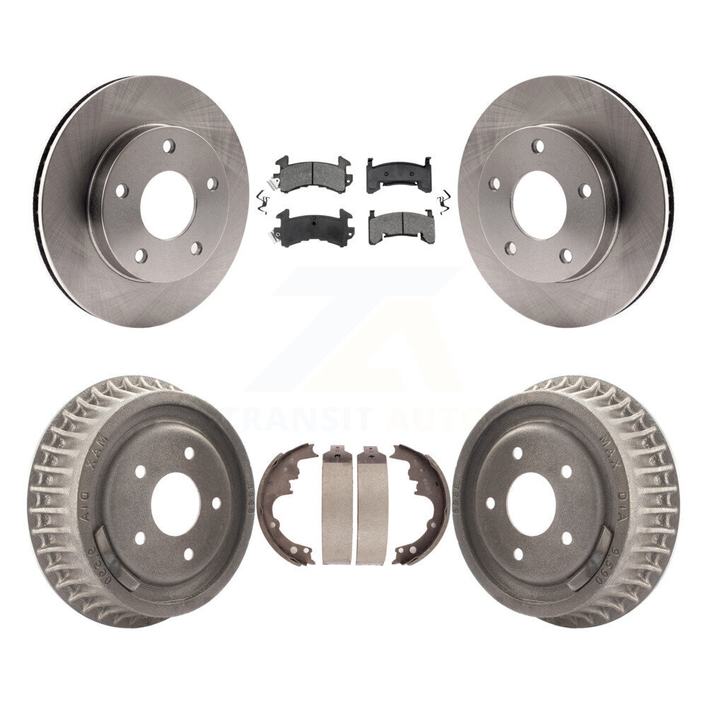 Transit Auto - K8S-103196 - Front and Rear Disc Brake Kits