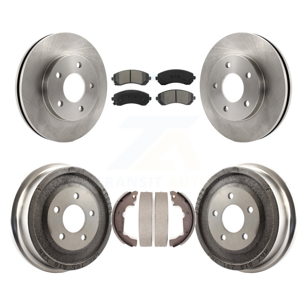 Transit Auto - K8S-103226 - Front and Rear Disc Brake Kits