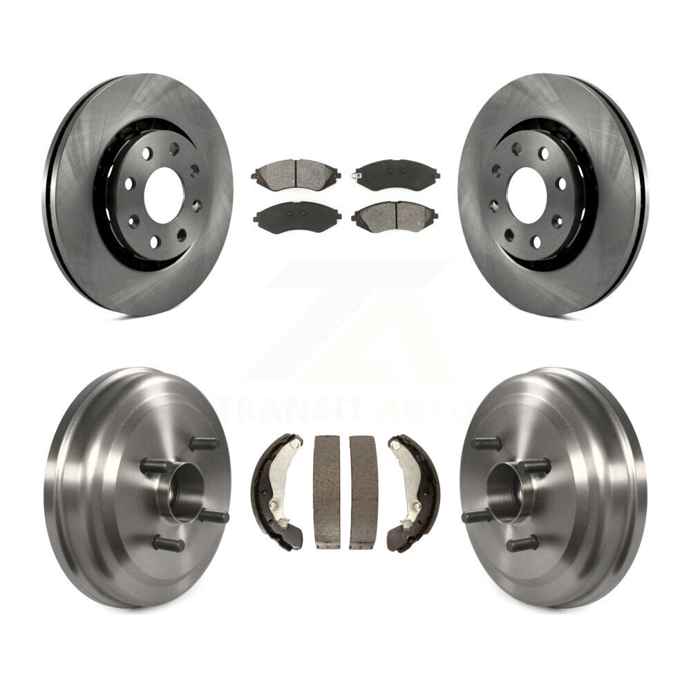 Transit Auto - K8S-103232 - Front and Rear Disc Brake Kits