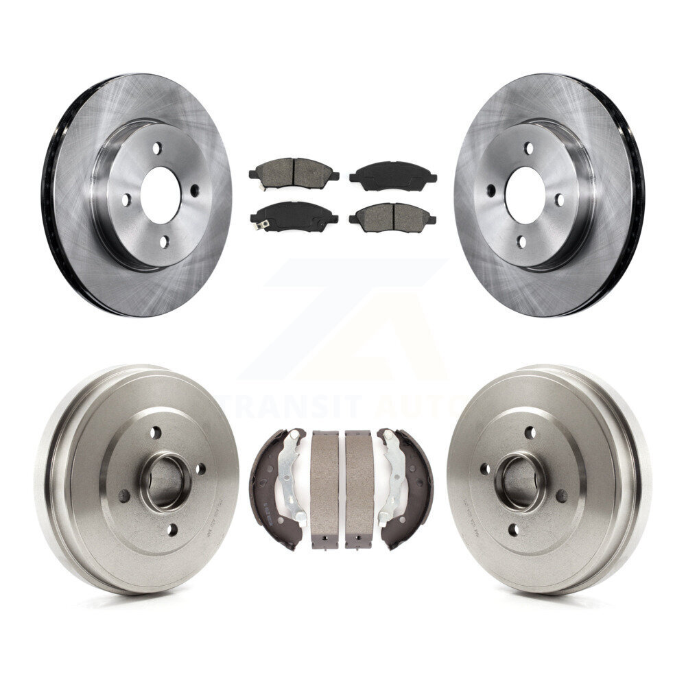 Transit Auto - K8S-103268 - Front and Rear Disc Brake Kits