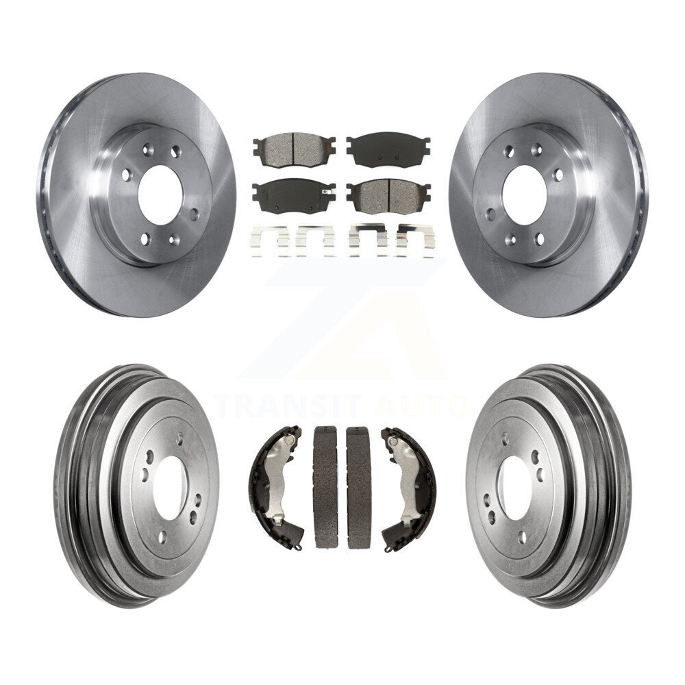Transit Auto - K8S-103275 - Front and Rear Disc Brake Kits