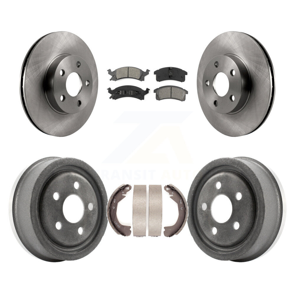 Transit Auto - K8S-103292 - Front and Rear Disc Brake Kits