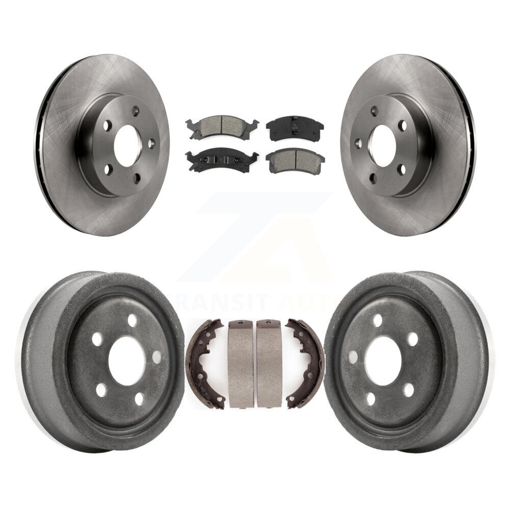 Transit Auto - K8S-103293 - Front and Rear Disc Brake Kits