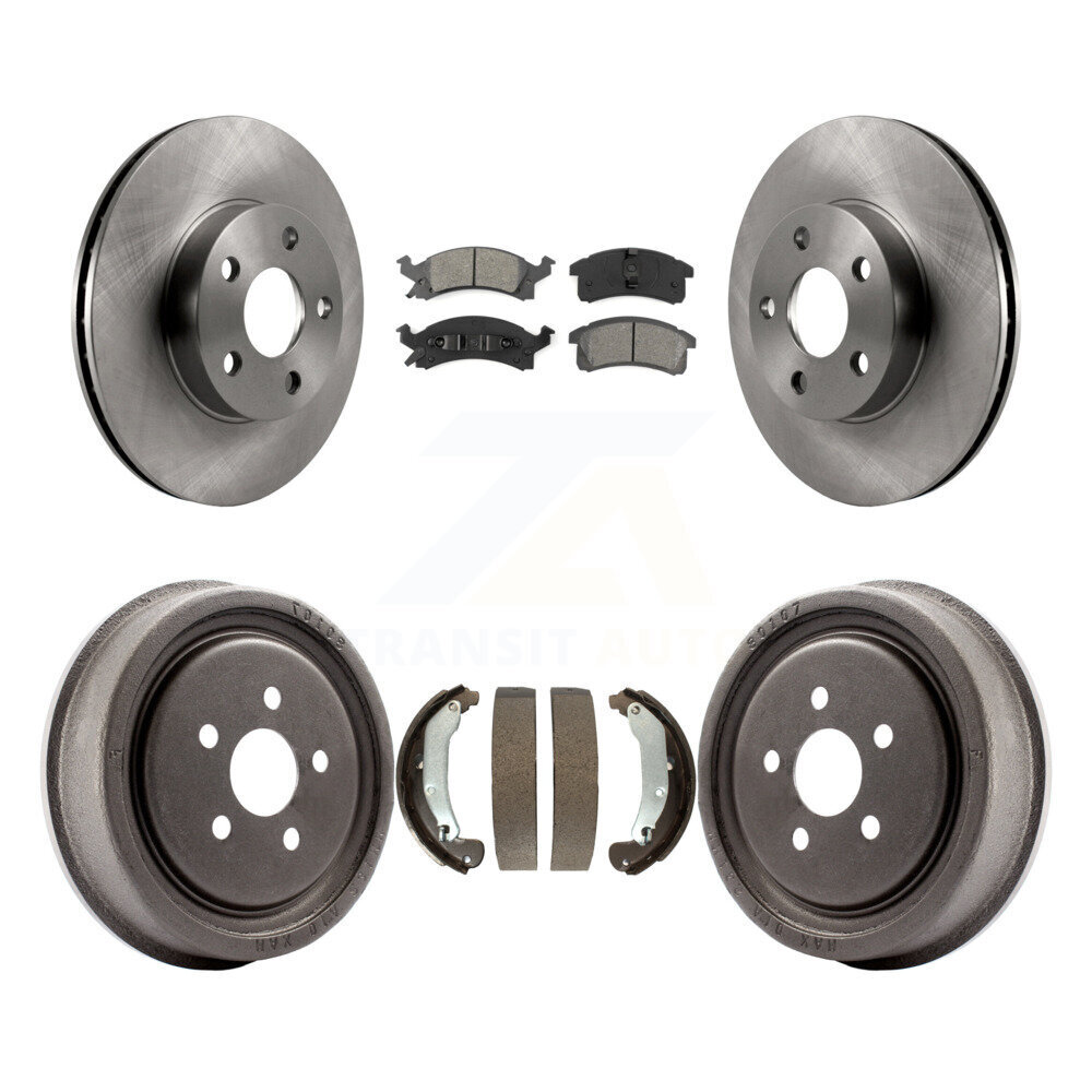 Transit Auto - K8S-103296 - Front and Rear Disc Brake Kits