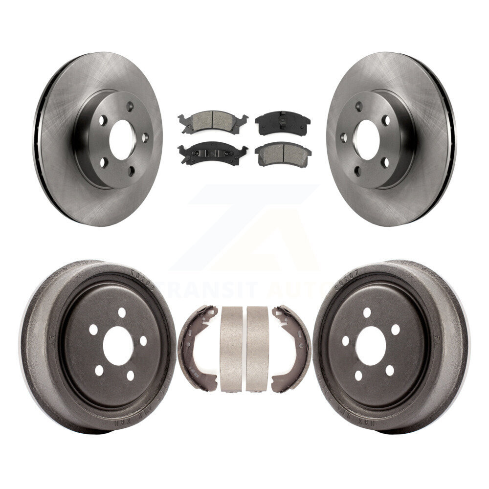 Transit Auto - K8S-103297 - Front and Rear Disc Brake Kits