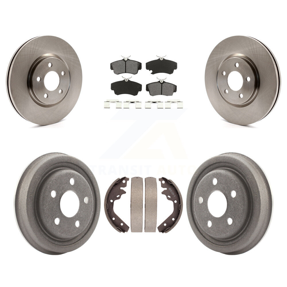 Transit Auto - K8S-103323 - Front and Rear Disc Brake Kits
