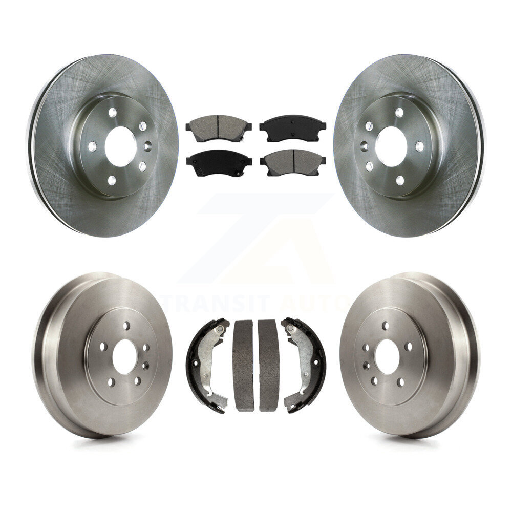 Transit Auto - K8S-103340 - Front and Rear Disc Brake Kits