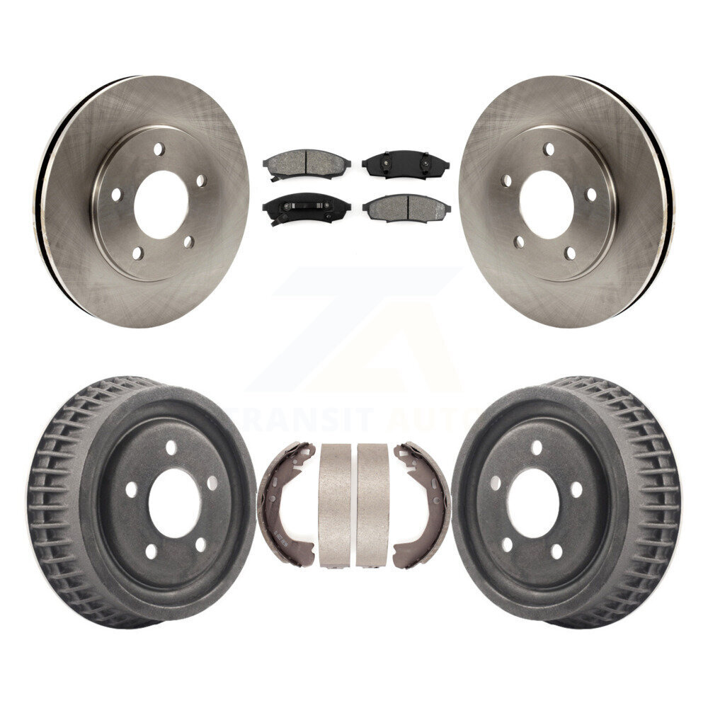 Transit Auto - K8S-103342 - Front and Rear Disc Brake Kits