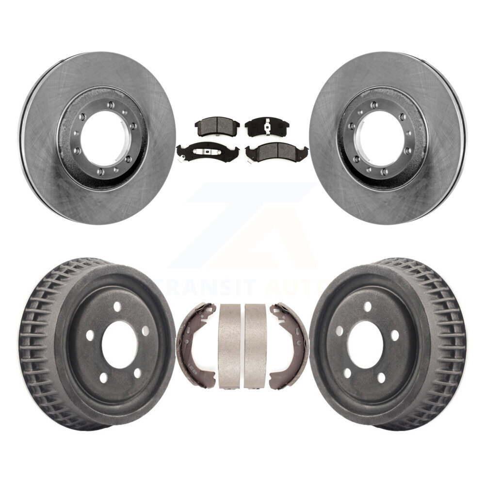 Transit Auto - K8S-103357 - Front and Rear Disc Brake Kits