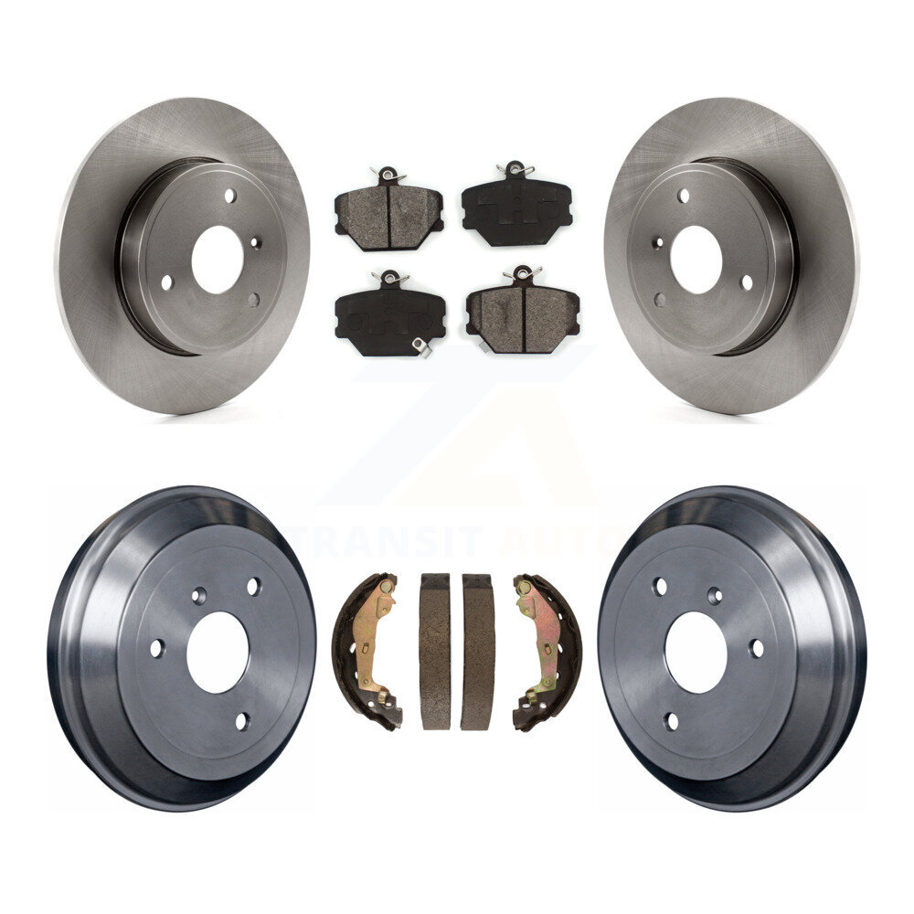 Transit Auto - K8S-103380 - Front and Rear Disc Brake Kits
