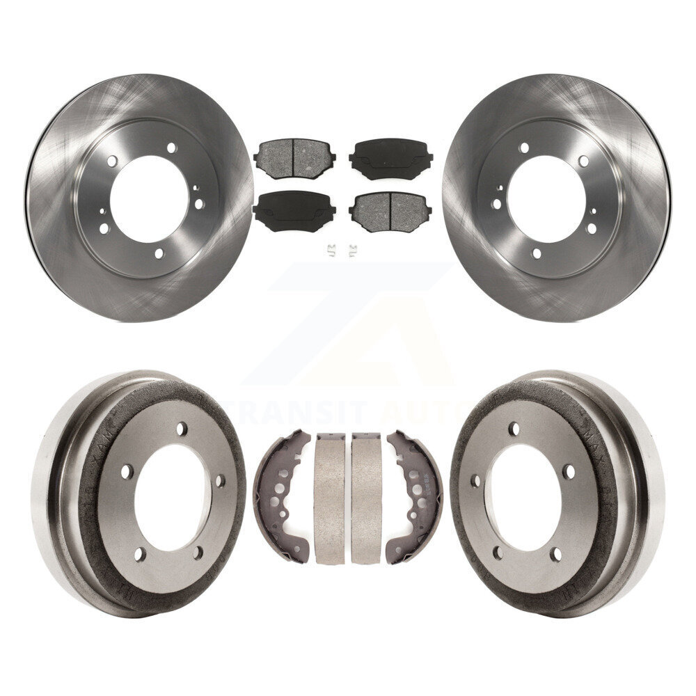 Transit Auto - K8S-103384 - Front and Rear Disc Brake Kits