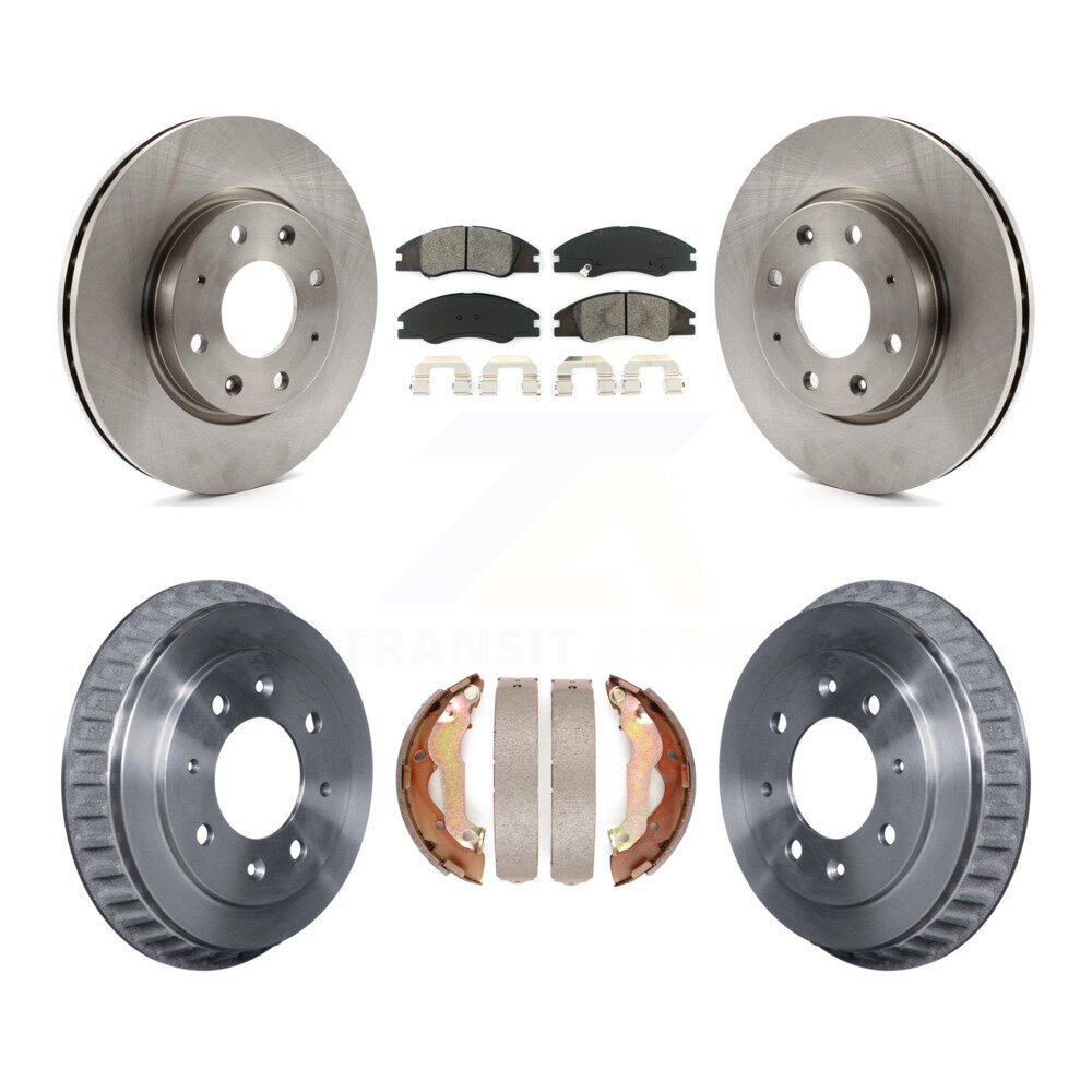 Transit Auto - K8S-103422 - Front and Rear Disc Brake Kits