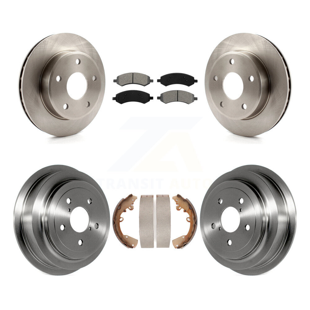 Transit Auto - K8S-103453 - Front and Rear Disc Brake Kits