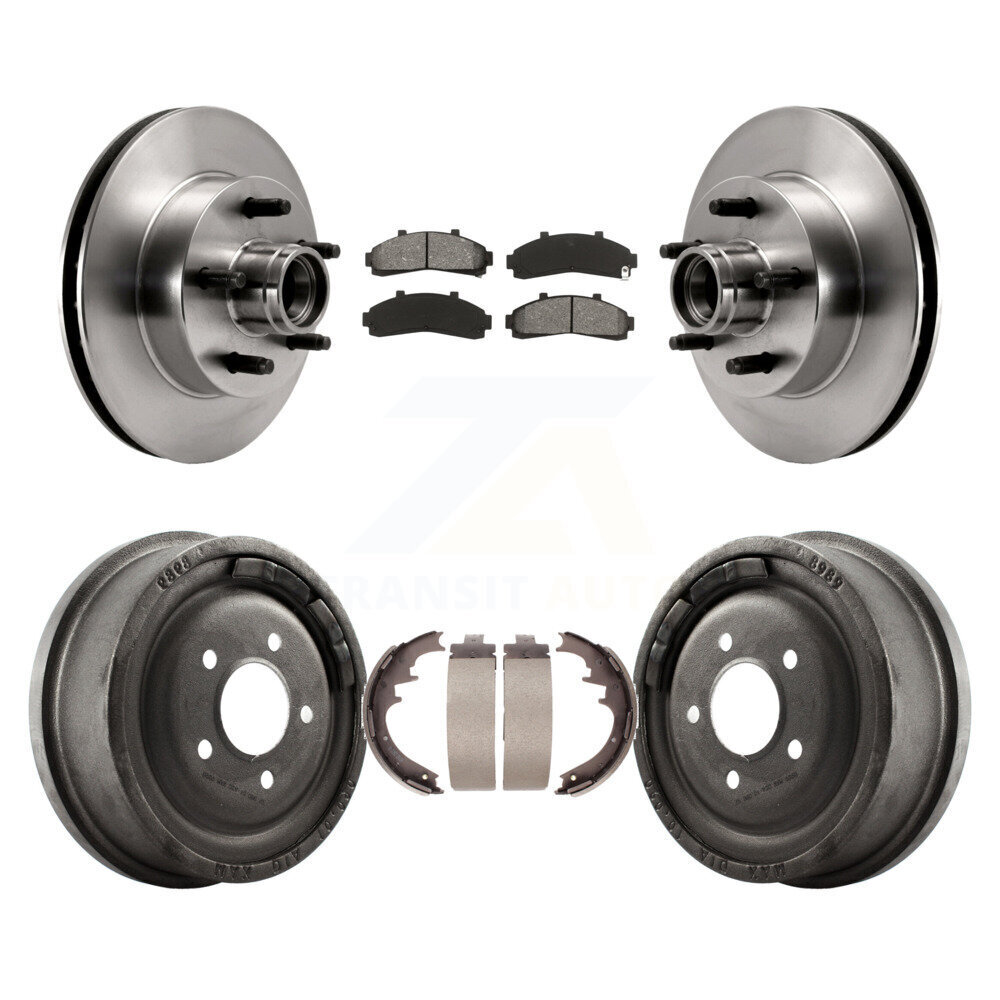 Transit Auto - K8S-103470 - Front and Rear Disc Brake Kits