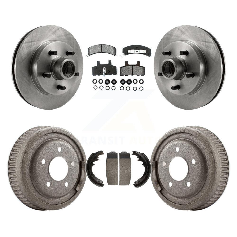 Transit Auto - K8S-103482 - Front and Rear Disc Brake Kits