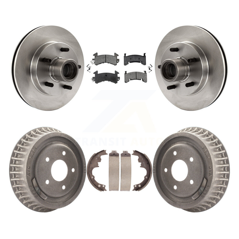 Transit Auto - K8S-103487 - Front and Rear Disc Brake Kits