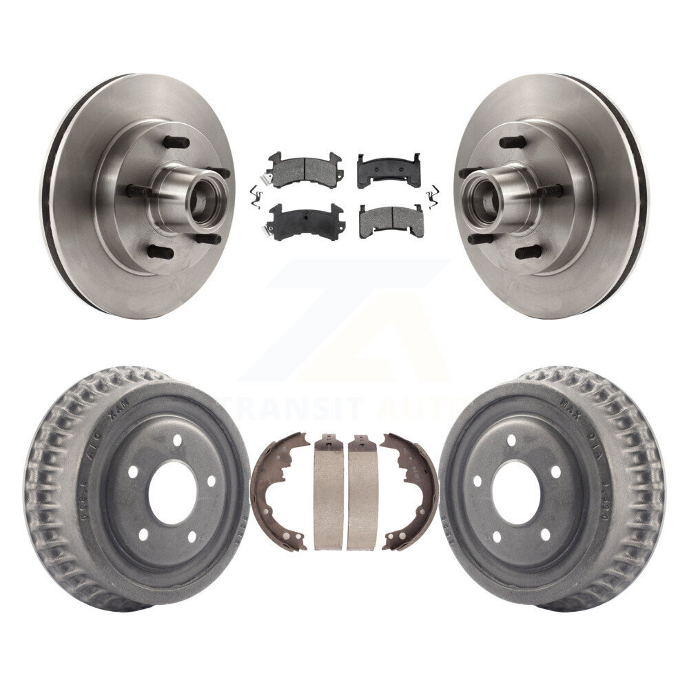 Transit Auto - K8S-103488 - Front and Rear Disc Brake Kits