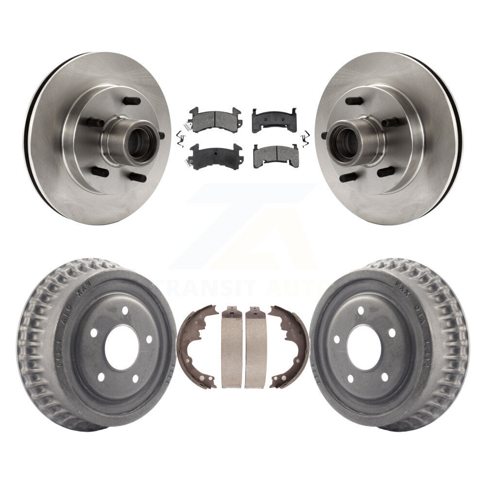 Transit Auto - K8S-103490 - Front and Rear Disc Brake Kits