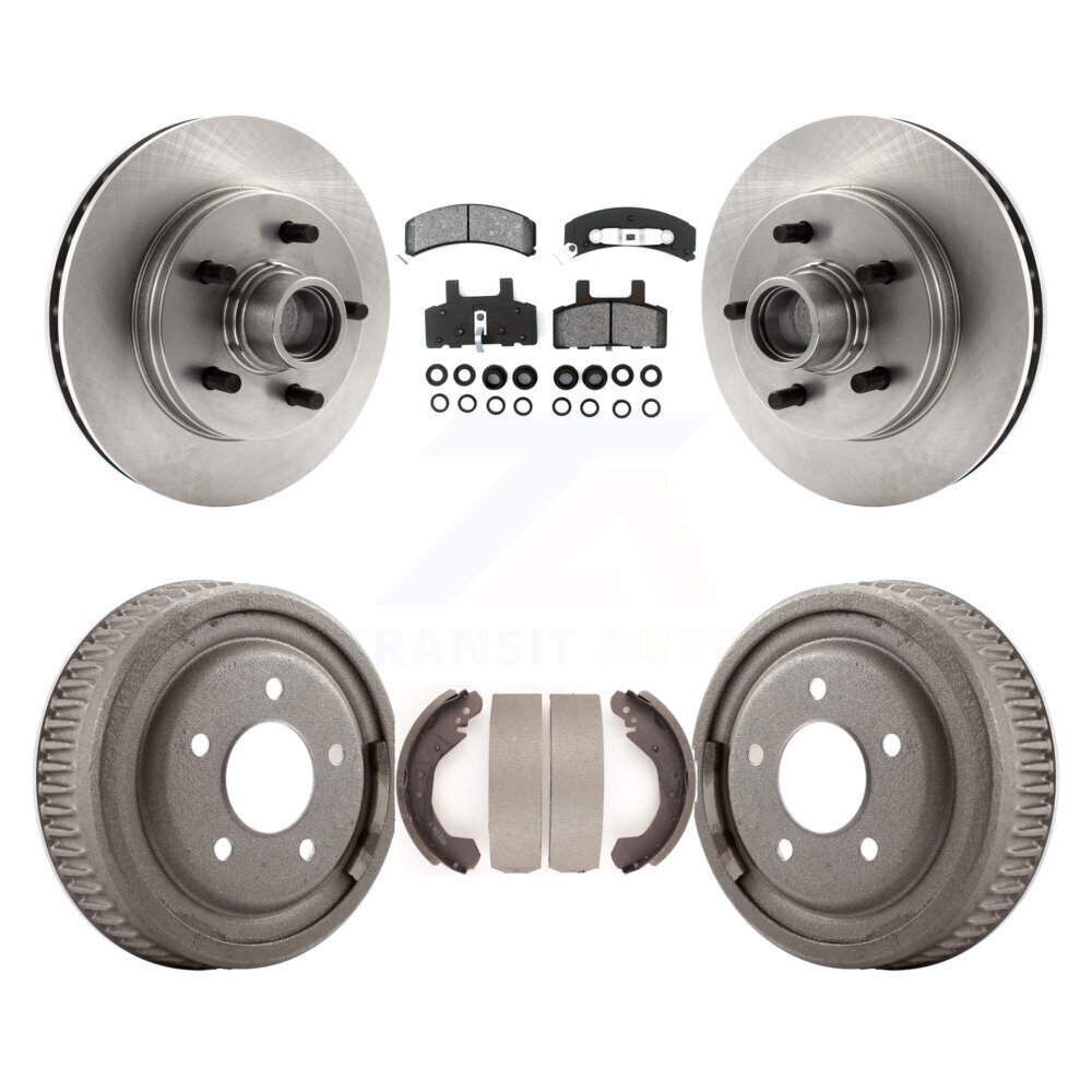 Transit Auto - K8S-103492 - Front and Rear Disc Brake Kits