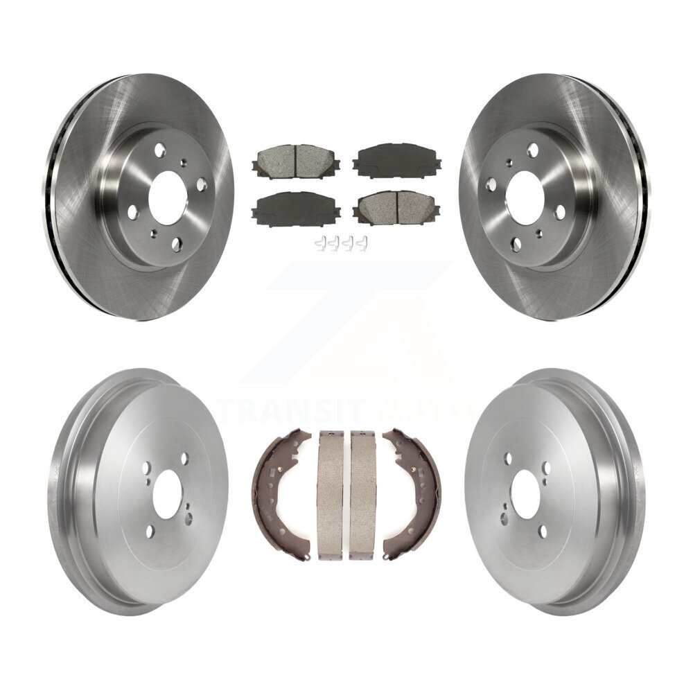 Transit Auto - K8S-103584 - Front and Rear Disc Brake Kits