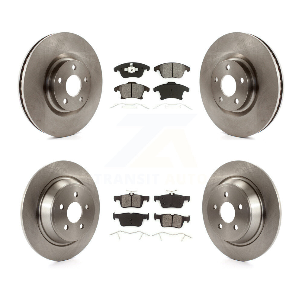 Transit Auto - K8S-103630 - Front and Rear Disc Brake Kits