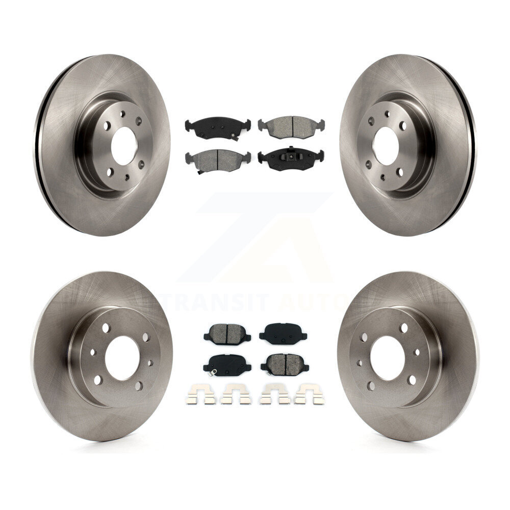 Transit Auto - K8S-103687 - Front and Rear Disc Brake Kits