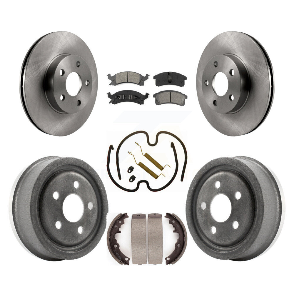 Transit Auto - K8S-103808 - Front and Rear Disc Brake Kits