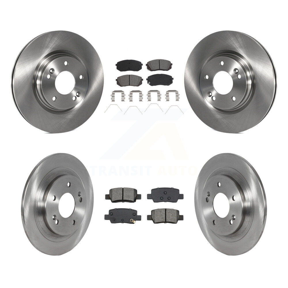 Transit Auto - K8S-103899 - Front and Rear Disc Brake Kits