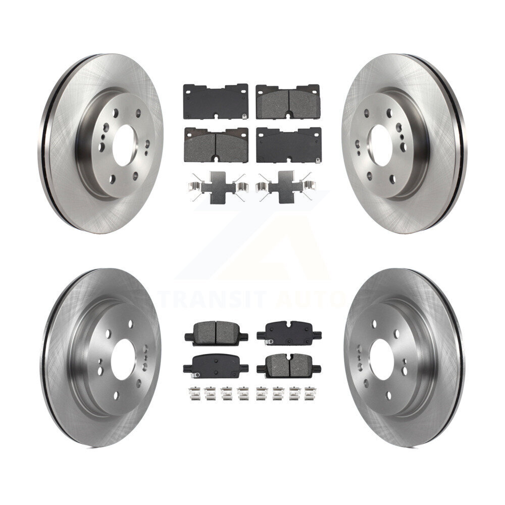 Transit Auto - K8S-103936 - Front and Rear Disc Brake Kits