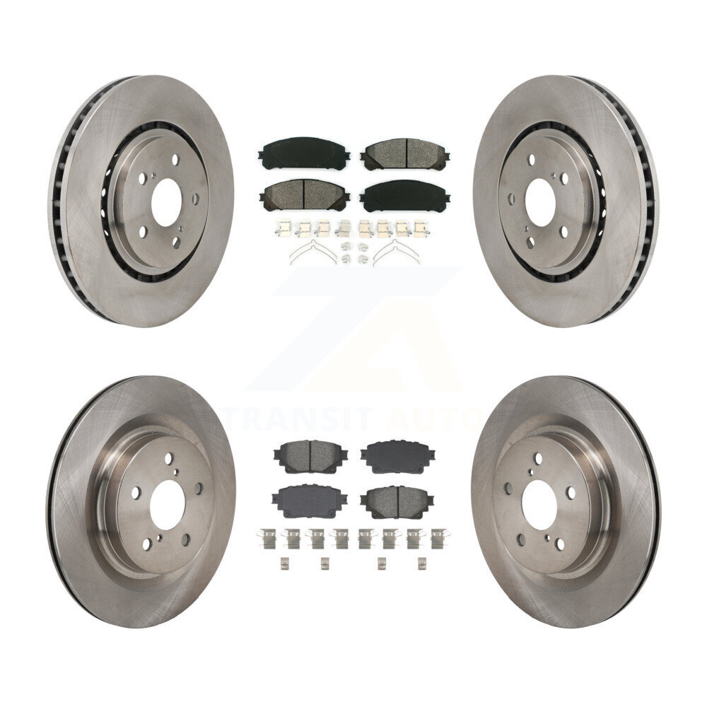 Transit Auto - K8S-104107 - Front and Rear Disc Brake Kits