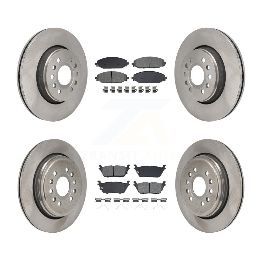 Transit Auto - K8S-104131 - Front and Rear Disc Brake Kits