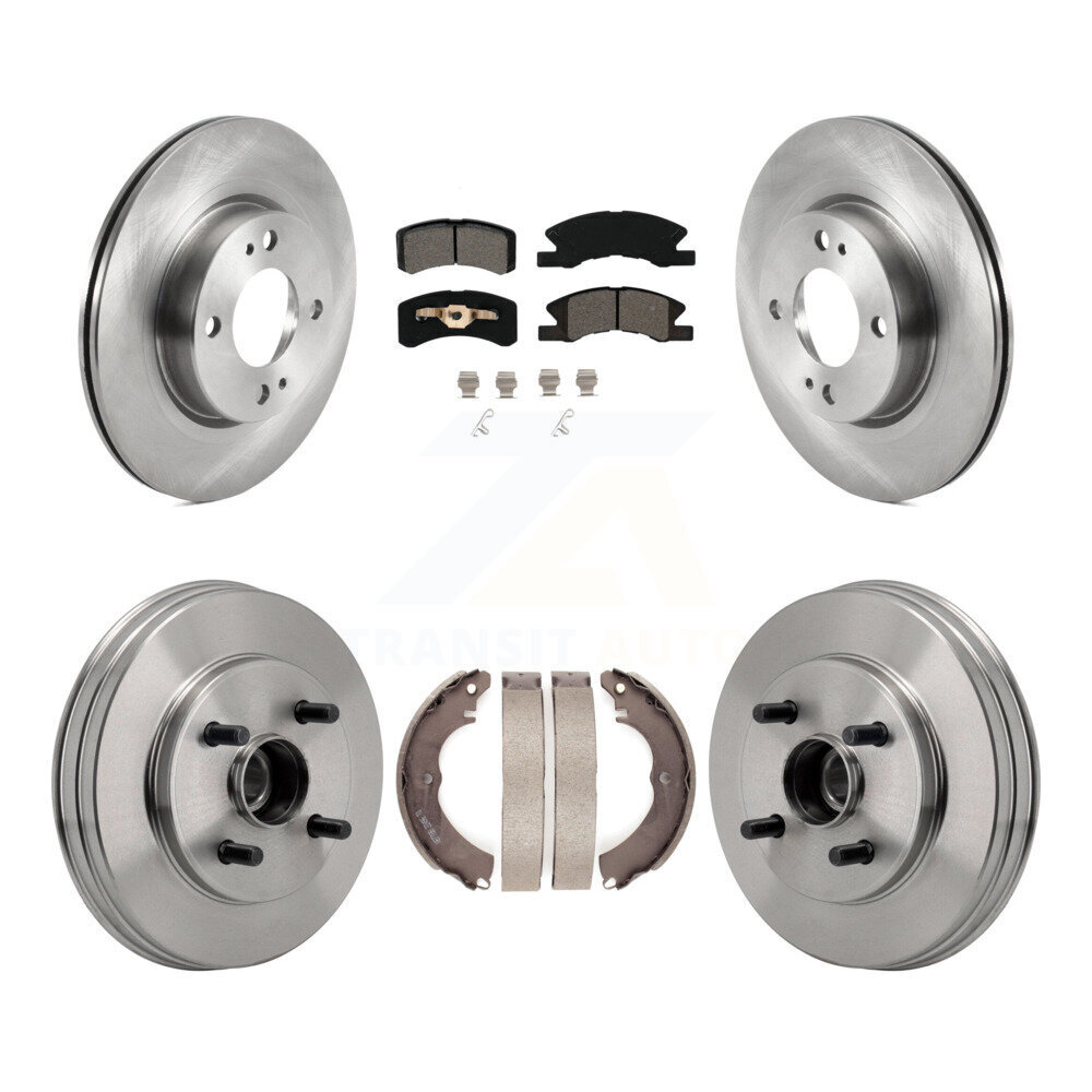 Transit Auto - K8S-104211 - Front and Rear Disc Brake Kits