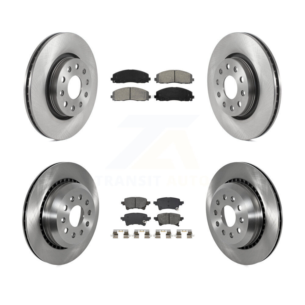 Transit Auto - K8S-104255 - Front and Rear Disc Brake Kits