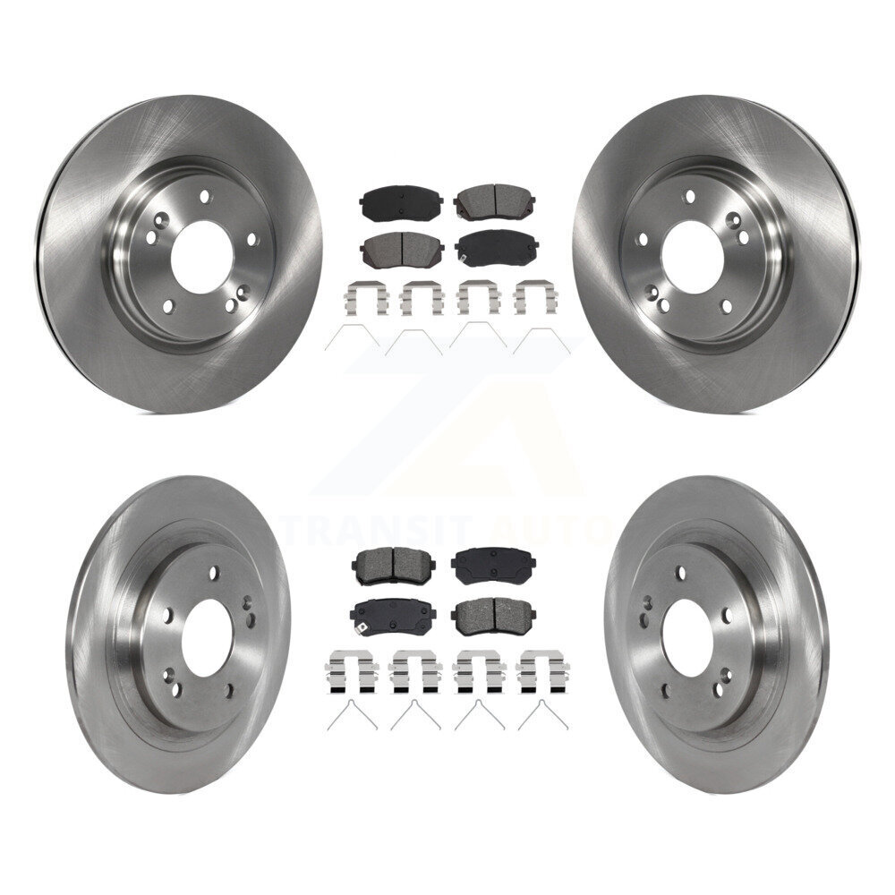 Transit Auto - K8S-104260 - Front and Rear Disc Brake Kits