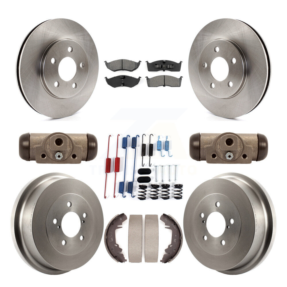 Transit Auto - K8S-105033 - Front and Rear Disc Brake Kits
