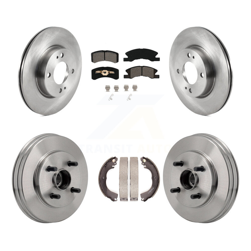 Transit Auto - K8S-105034 - Front and Rear Disc Brake Kits