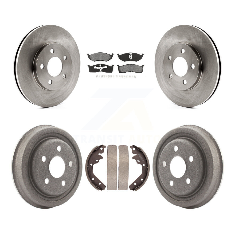 Transit Auto - K8S-105039 - Front and Rear Disc Brake Kits