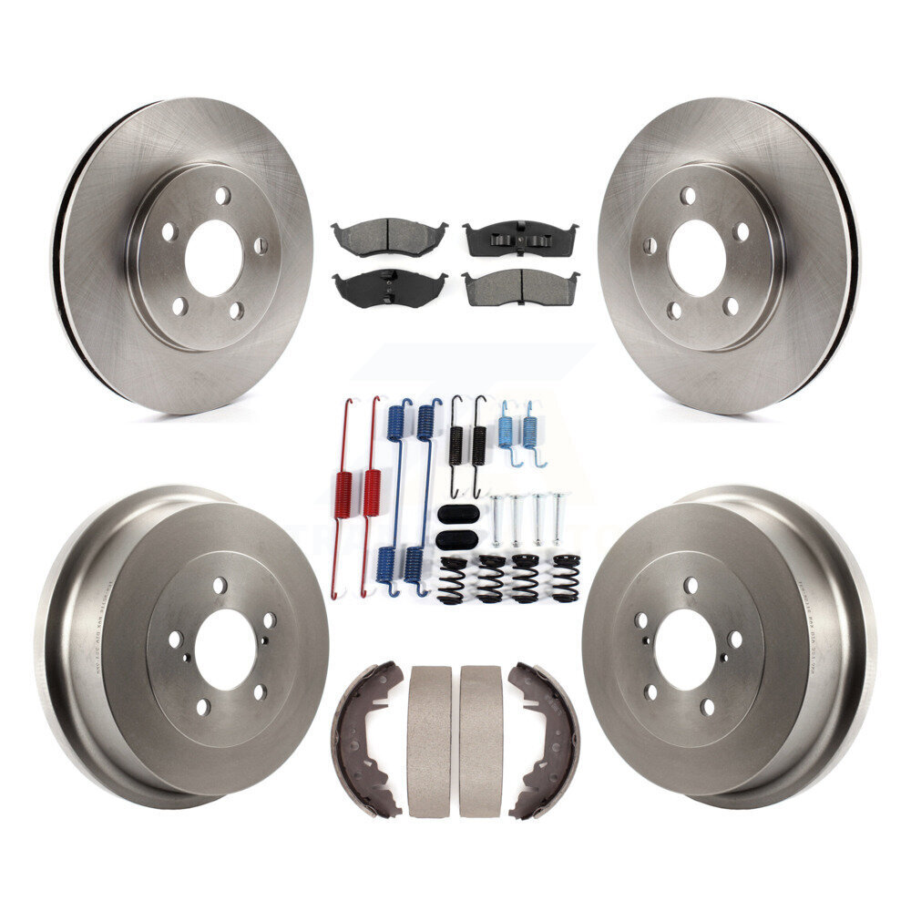 Transit Auto - K8S-105046 - Front and Rear Disc Brake Kits