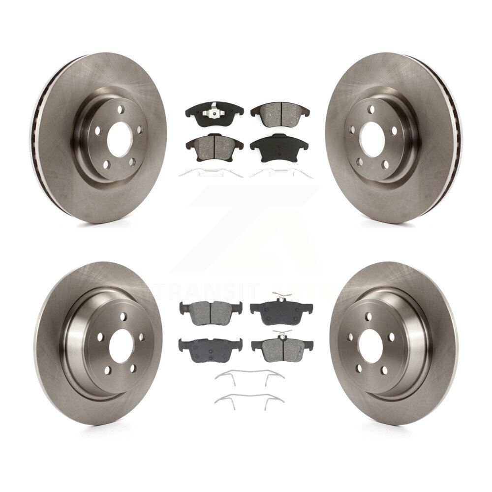 Transit Auto - K8S-105101 - Front and Rear Disc Brake Kits