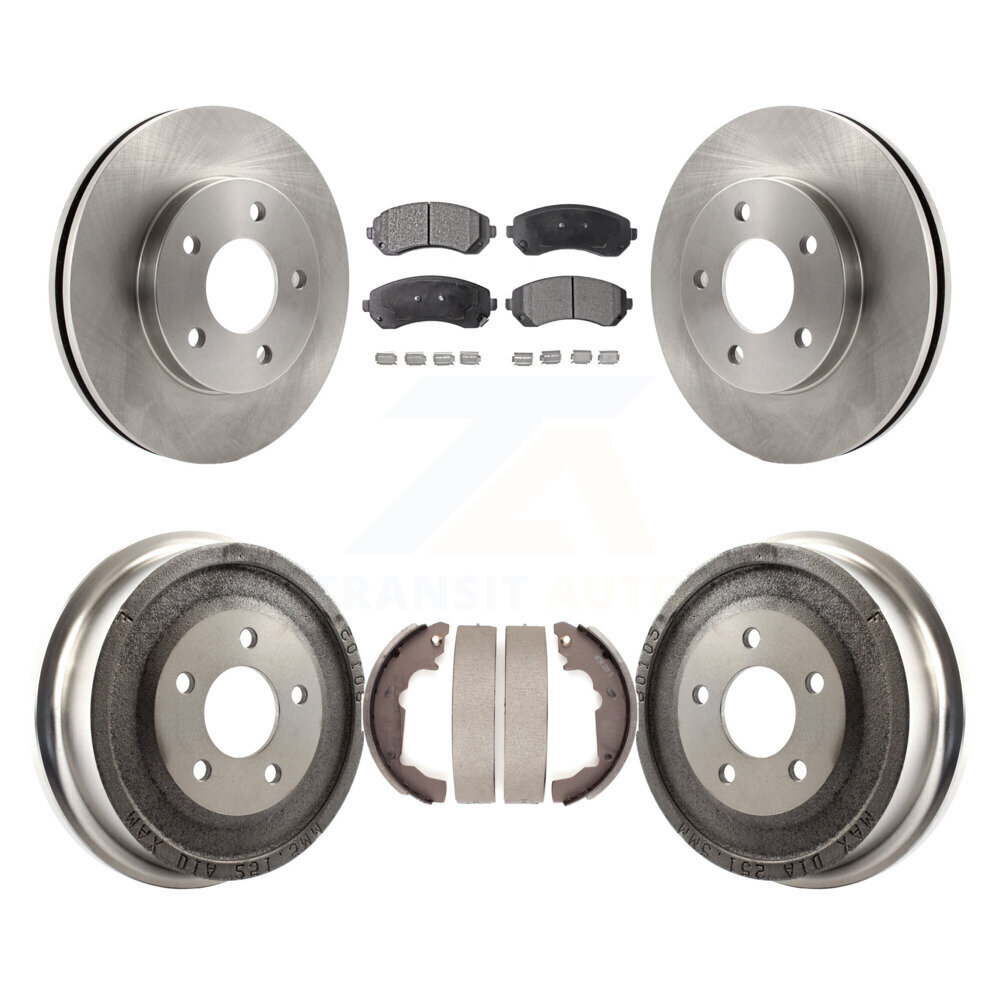 Transit Auto - K8T-103545 - Front and Rear Disc Brake Kits