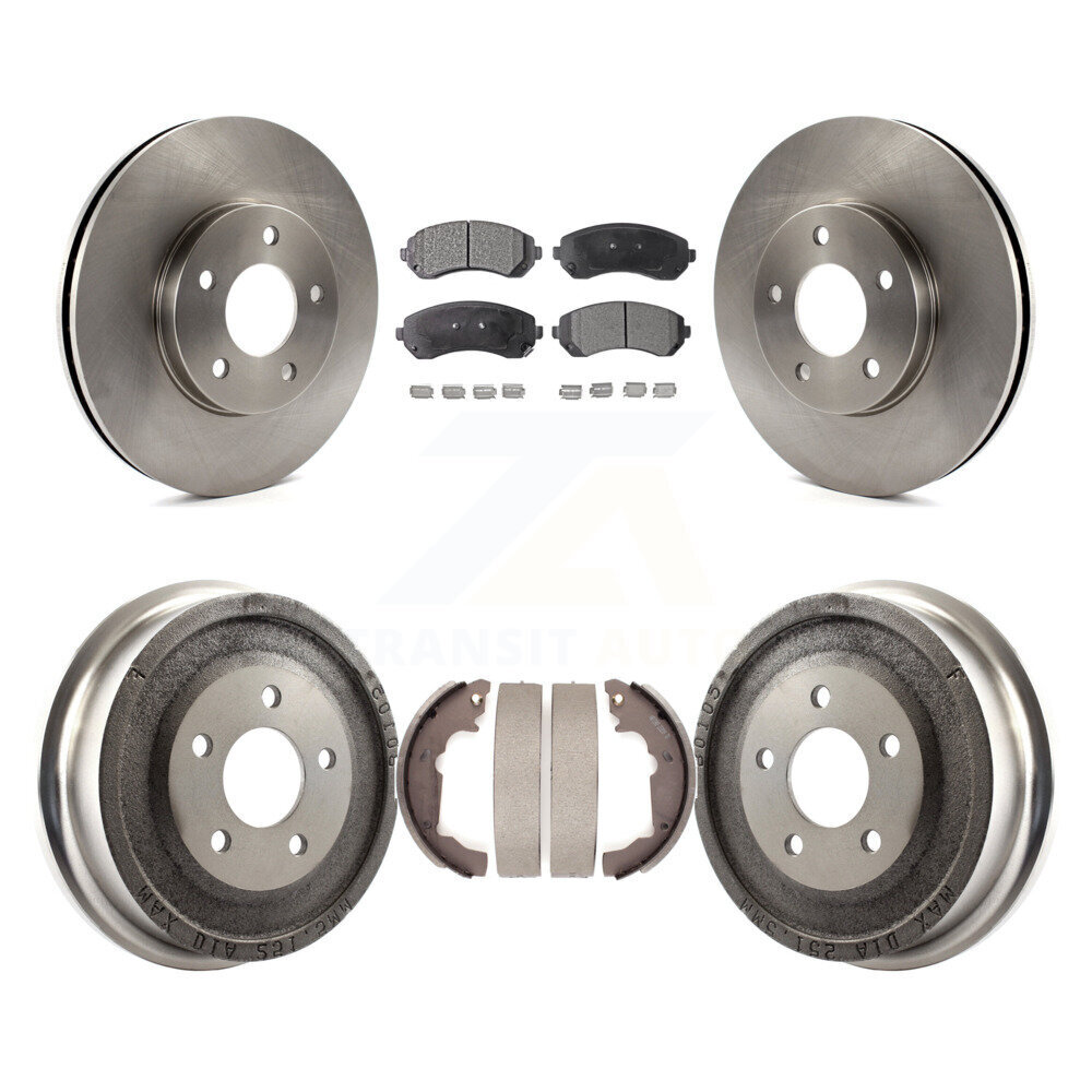 Transit Auto - K8T-103546 - Front and Rear Disc Brake Kits