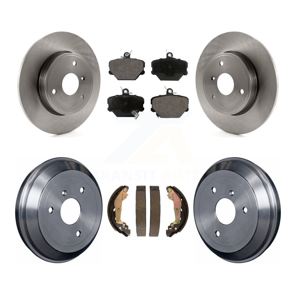 Transit Auto - K8T-103681 - Front and Rear Disc Brake Kits