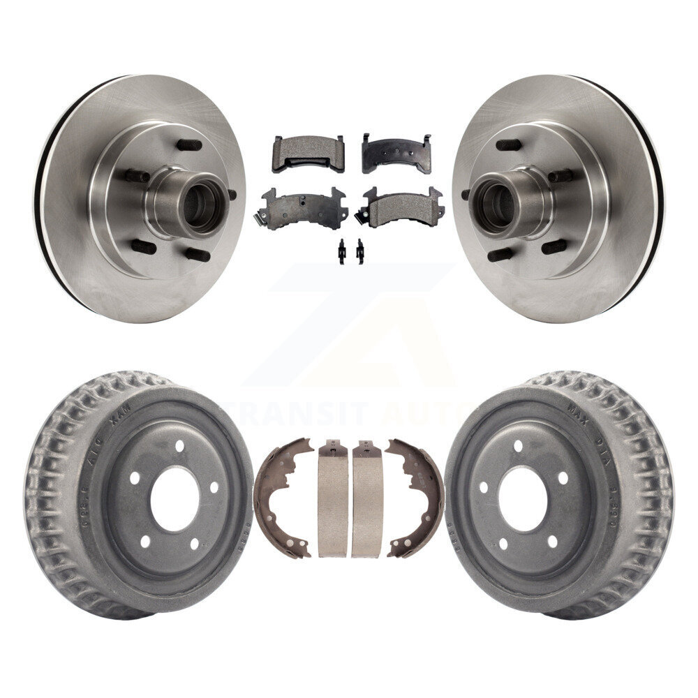 Transit Auto - K8T-103771 - Front and Rear Disc Brake Kits