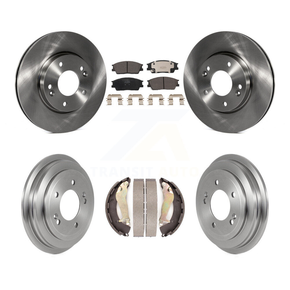Transit Auto - K8T-104356 - Front and Rear Disc Brake Kits
