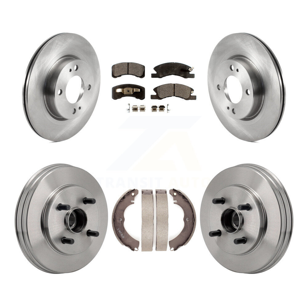 Transit Auto - K8T-104812 - Front and Rear Disc Brake Kits