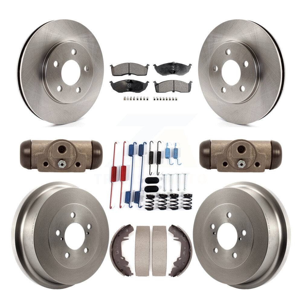Transit Auto - K8T-105778 - Front and Rear Disc Brake Kits